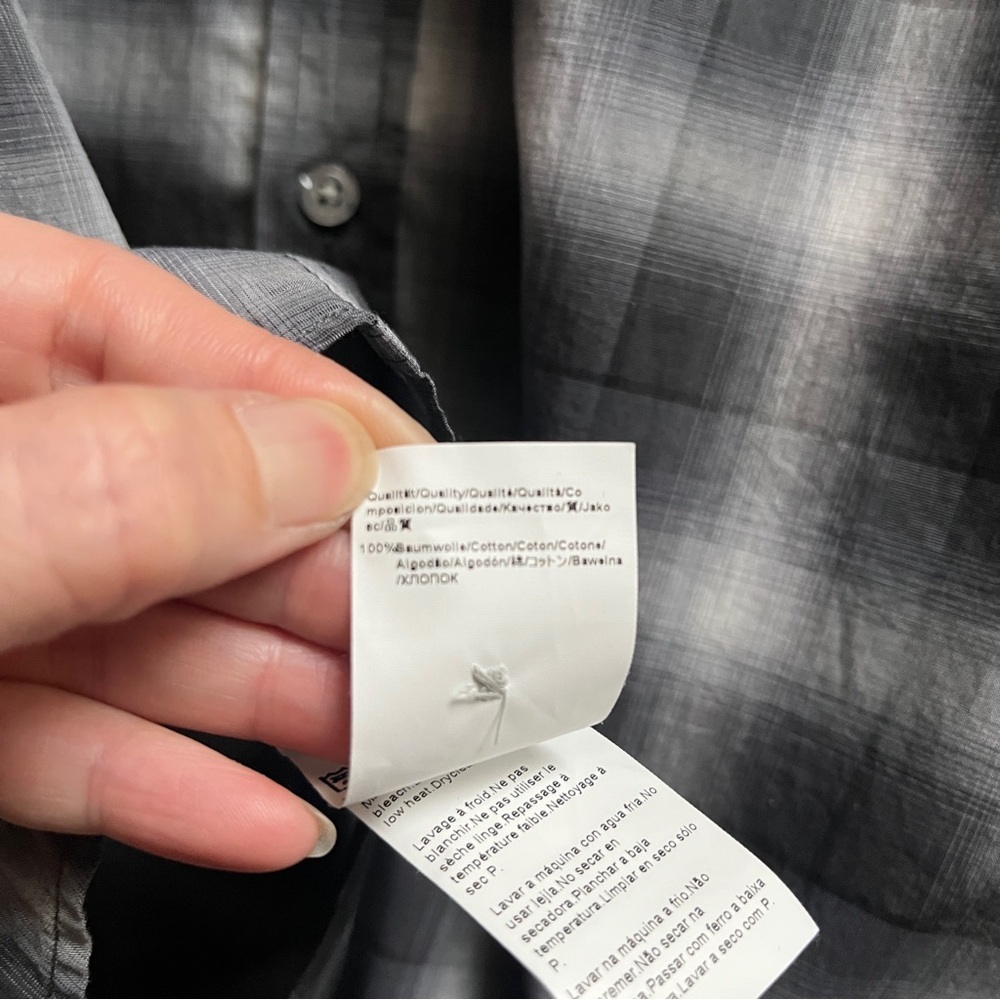 NWT BOSS Hugo Boss Men's Regular Fit Plaid Cotton Button Down Shirt S - Picture 4 of 8
